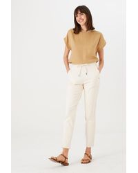 Garcia - Broek Beige - Lyst