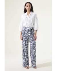 Garcia - Broek Met Print - Lyst