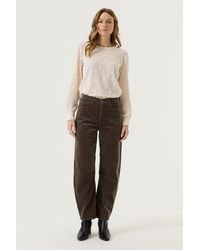 Garcia - Chyla 282 Barrel Corduroy Broek Donker - Lyst