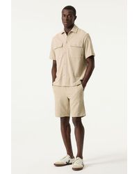 Garcia - Short Beige - Lyst