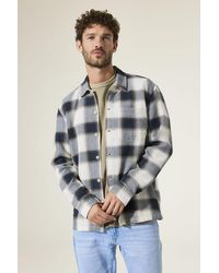 Garcia - Overshirt Geruit - Lyst
