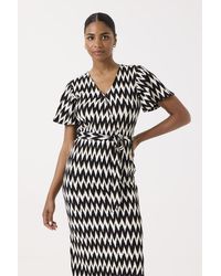 Garcia - Jurk Met Print - Lyst