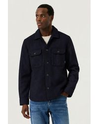 Garcia - Overshirt Donker - Lyst