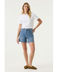 Garcia - Denim Short Medium Used - Lyst