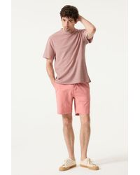 Garcia - Chino Short Koraal - Lyst
