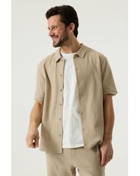 Pilot - Overhemd Beige - Lyst