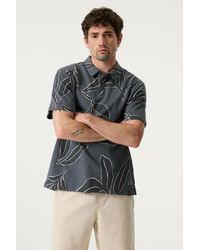 Garcia - Polo Met Print - Lyst