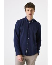 Garcia - Overhemd Donker - Lyst