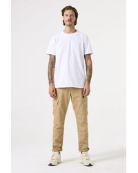 Garcia - Cargobroek Beige - Lyst