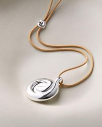 Jenny Bird - Nico Mirror Pendant Rope Necklace - Lyst