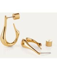 Jenny Bird - Colette Hoop Earrings - Small - Lyst
