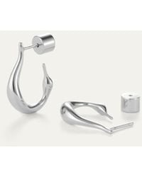 Jenny Bird - Mini Colette Hoop Earrings - Lyst