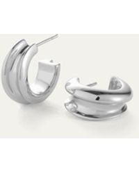 Jenny Bird - Mini Lennon Hoop Earrings - Lyst