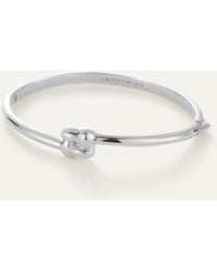 Jenny Bird - Slim Woven Square Bangle - Lyst