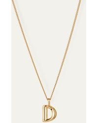 Jenny Bird - Monogram Necklace - D - Lyst