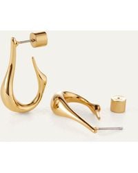 Jenny Bird - Colette Hoop Earrings - Small - Lyst