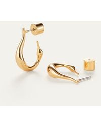 Jenny Bird - Mini Colette Hoop Earrings - Lyst
