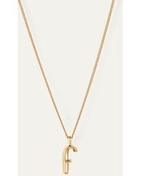Jenny Bird - Monogram Necklace - F - Lyst