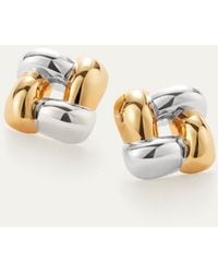 Jenny Bird - Medium Woven Square Earrings - Lyst