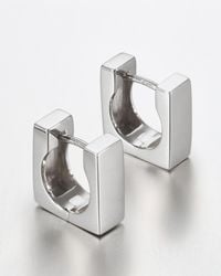 Jenny Bird - 14k Square Huggie Earrings - Lyst