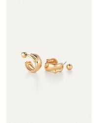 Jenny Bird - Sées Hoop Earrings - Lyst
