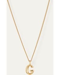 Jenny Bird - Monogram Necklace - G - Lyst