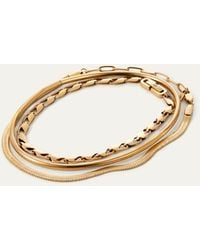 Jenny Bird - Modern Anklet Stack - Lyst