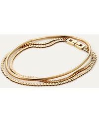 Jenny Bird - Textured Anklet Stack - Lyst