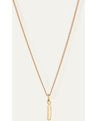 Jenny Bird - Monogram Necklace - I - Lyst