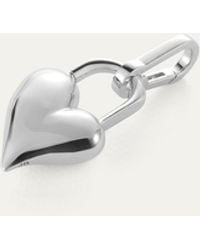 Jenny Bird - Padlock Heart Charm - Lyst