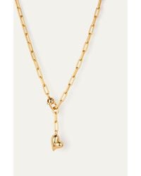 Jenny Bird - Puffy Heart Necklace - Lyst