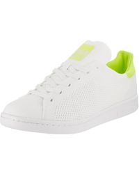 lyst adidas stan smith pk w originali ftwwht / ftwwht / syello occasionale lyst adidas stan smith pk w originali ftwwht / ftwwht / syello occasionale