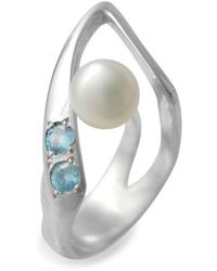 Zolia Jewellery Pearl R - Multicolour