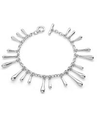 Lucy Quartermaine Multi Drip Bracelet - Metallic
