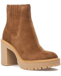 Dolce Vita - Caster H2o Boot Camel Waterpoof Suede - Lyst
