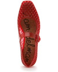 Sam Edelman - "Sam Edelman Michaela Jelly Mary Jane Flat - Lyst