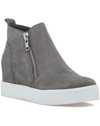 steve madden grey high top sneakers