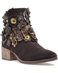 sheridan mia sunflower bootie