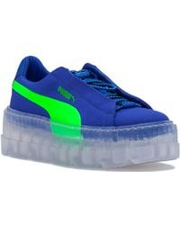 puma creepers clear bottoms