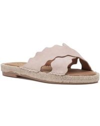 275 Central - Mito-bsm Espadrille Sandal Nude Suede - Lyst