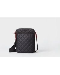 MZ Wallace - Quilted Black Metro Crossbody - Lyst