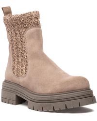 275 Central Kobe Boot Taupe Suede - Brown