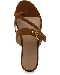 Veronica Beard - "Veronica Beard Salva-3 Sandal Caramel Suede - Lyst
