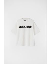 Jil Sander - T-Shirt con Logo - Lyst