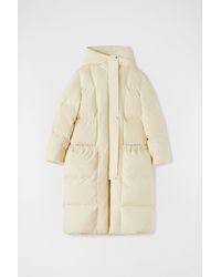 Jil Sander - Quilted Down Coat - Lyst