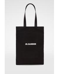 Jil Sander - Flat shopper moyen modèle - Lyst