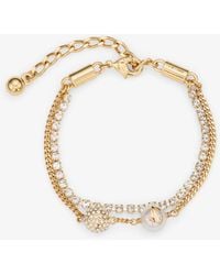 Jimmy Choo - Auri Chain Bracelet - Lyst