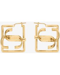 Jimmy Choo - Square Jc Hoop - Lyst
