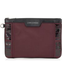 Jimmy Choo Derek/S Dokumentenmappe - Rot