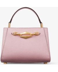 Jimmy Choo - Diamond Link Top Handle/s Rose/gold One Size - Lyst